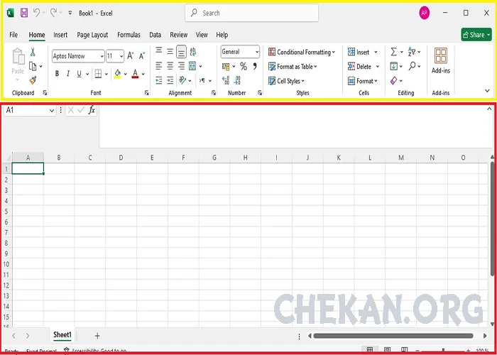 تغییر نام شیت ها در اکسل- Rename sheet