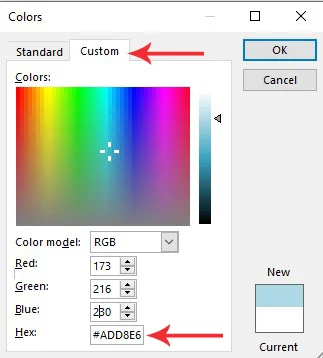رنگ پس زمینه سلول در اکسل- رنگ قلم سلول در اکسل- Fill Color in excel