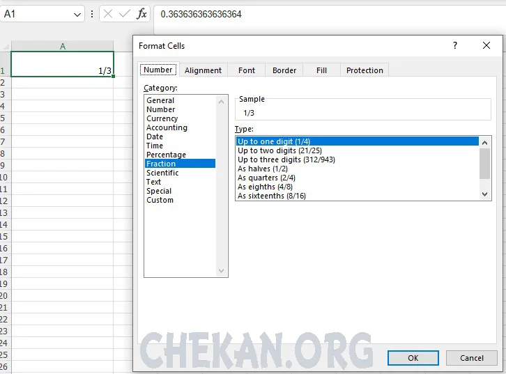 نماد علمی در اکسل - کار با نماد علمی در اکسل-فرمت 9-	Scientific در اکسل- Scientific Format in Excel